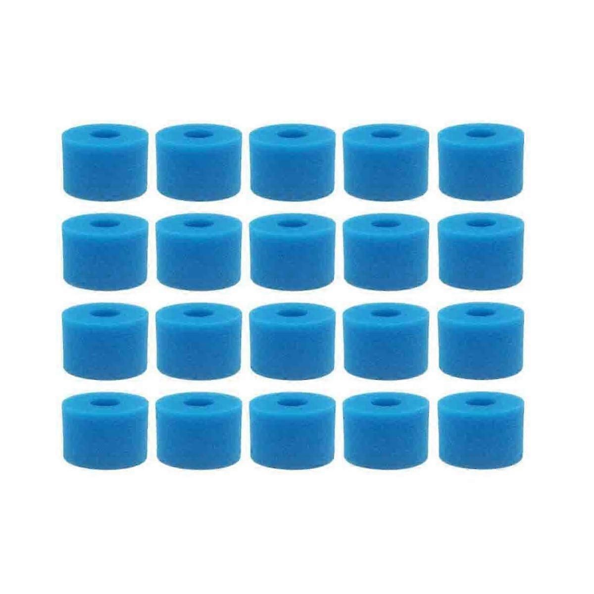 20pcs S1 Type Reusable Foam Hot Tub Spa Filters