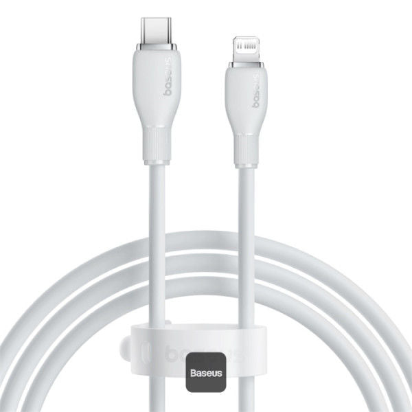 Baseus Pudding Series Fast Charging Cable Type-C To Lightning 20W, 1.2M, Stellar White