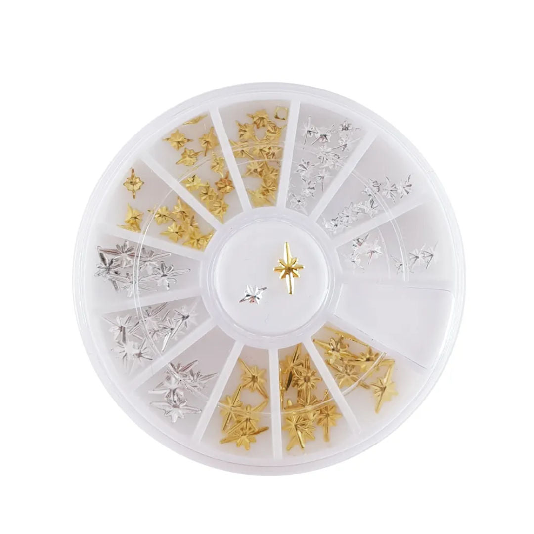 NOVELL Nail Fashion Metalic Jewellry Art