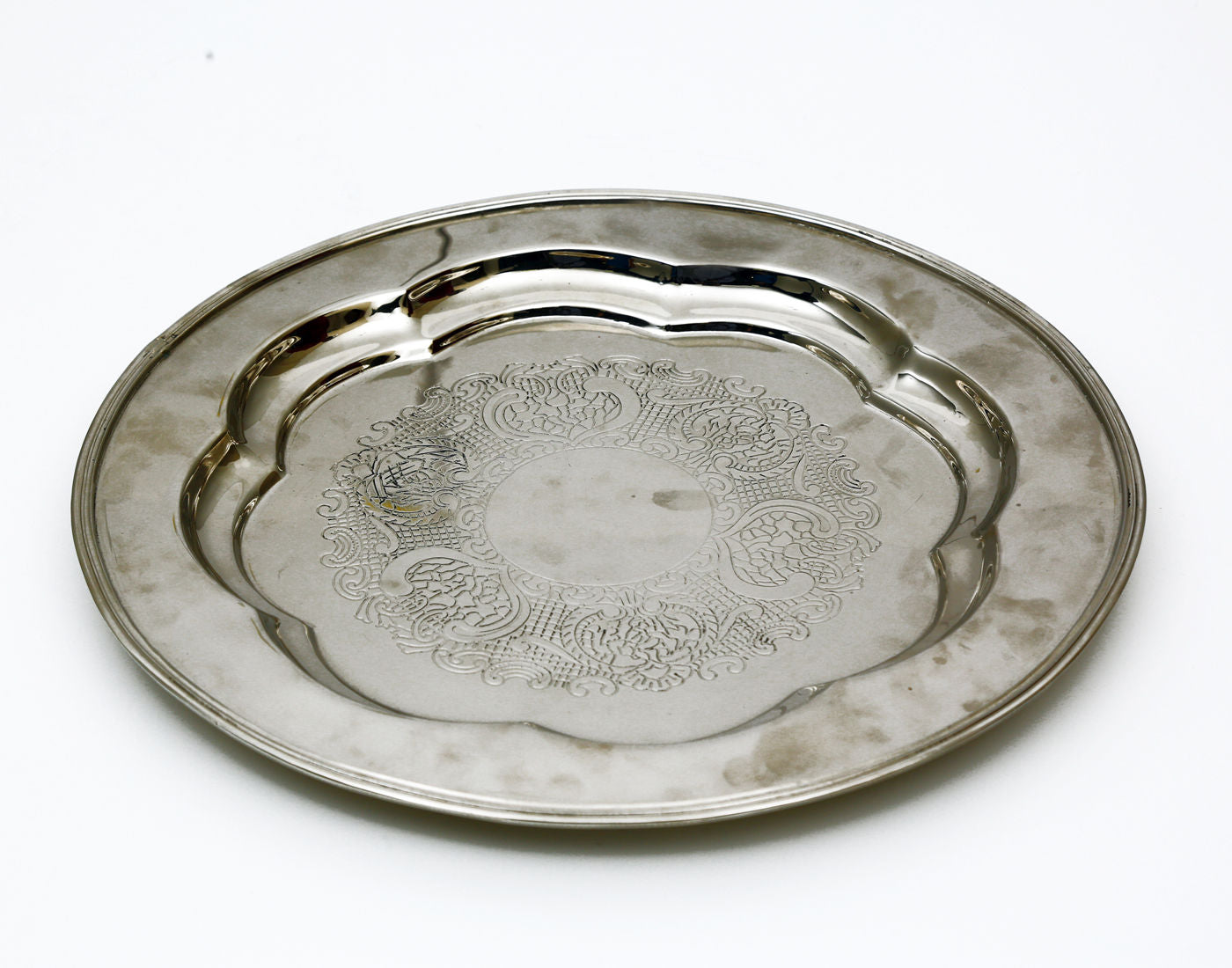 Round Brass Tray #FS760