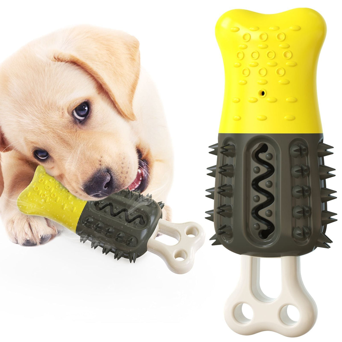 Dog Cooling Chew Toys Teeth Cleaning Stick Toothbrush Molar Toys Cool Down Dog Frozen Toy