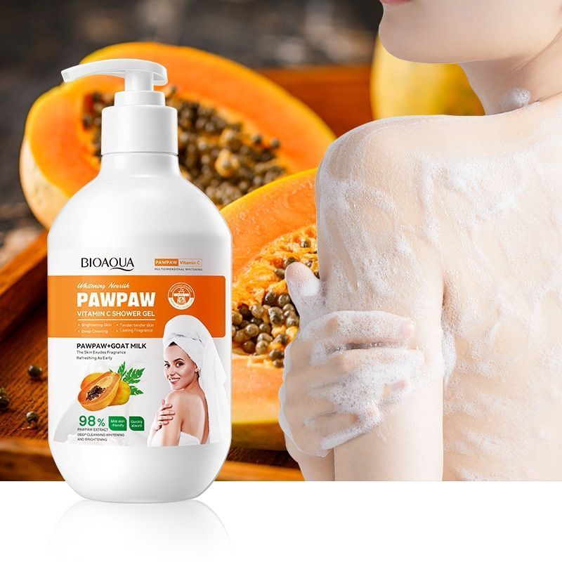 Vitamin C Papaya Brightening & Moisturizing Shower Gel -001-BQY01550