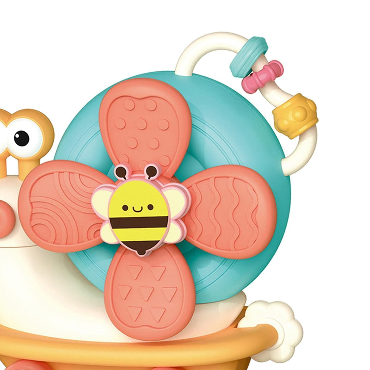 Suction Cup Toys Gyro Toy Montessori Toy Bath Toys Sensory Toys for 1 2 Year Old Toddlers