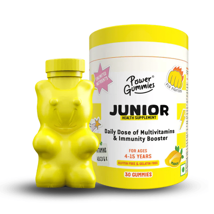Power Gummies Junior Daily dose of multivitamin and Immunity Booster 30 Gummies