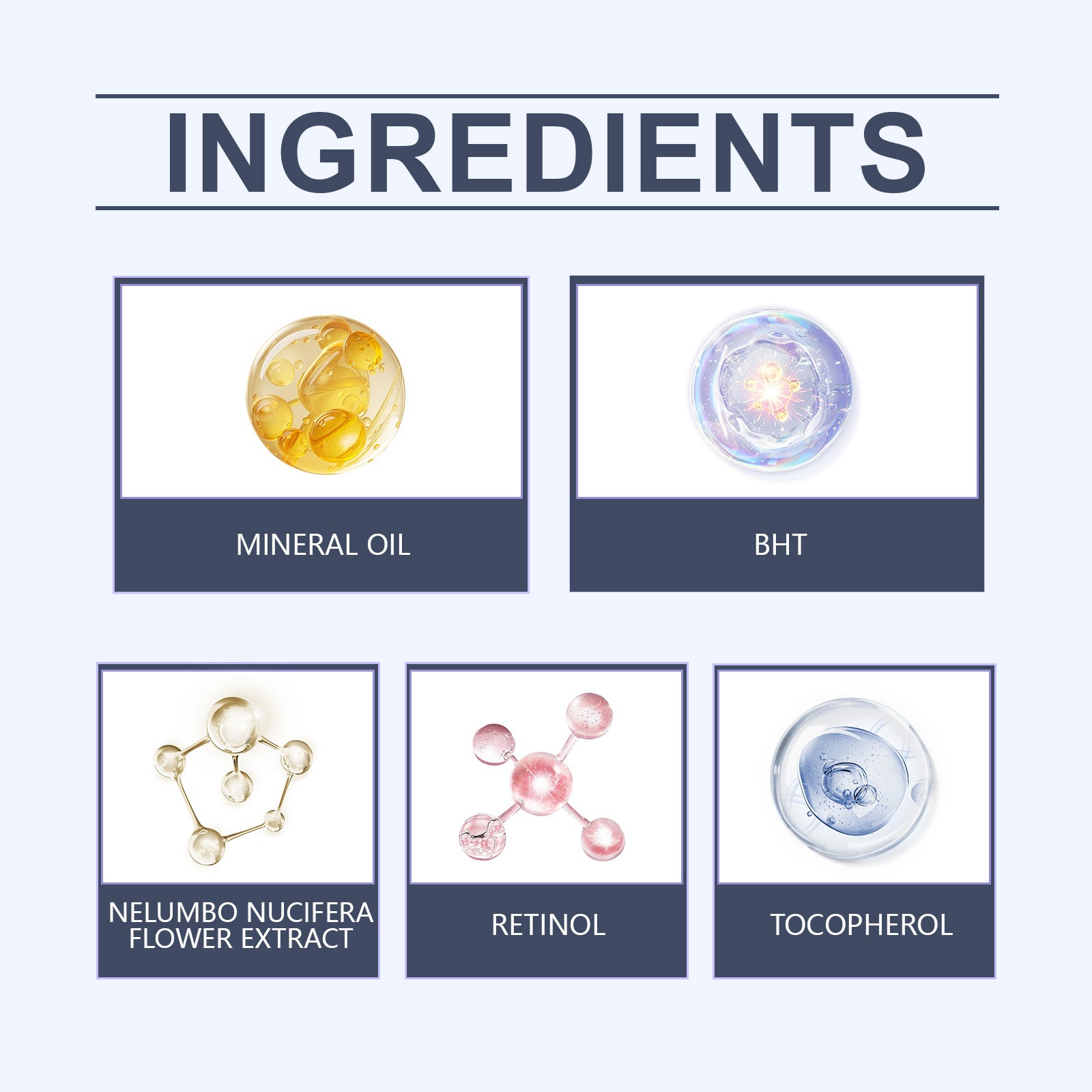 Blue Lotus Body Care Essential Oil, Moisturizing Hair and Nail Treatment, Natural Skin Nourishment ,30ml/box