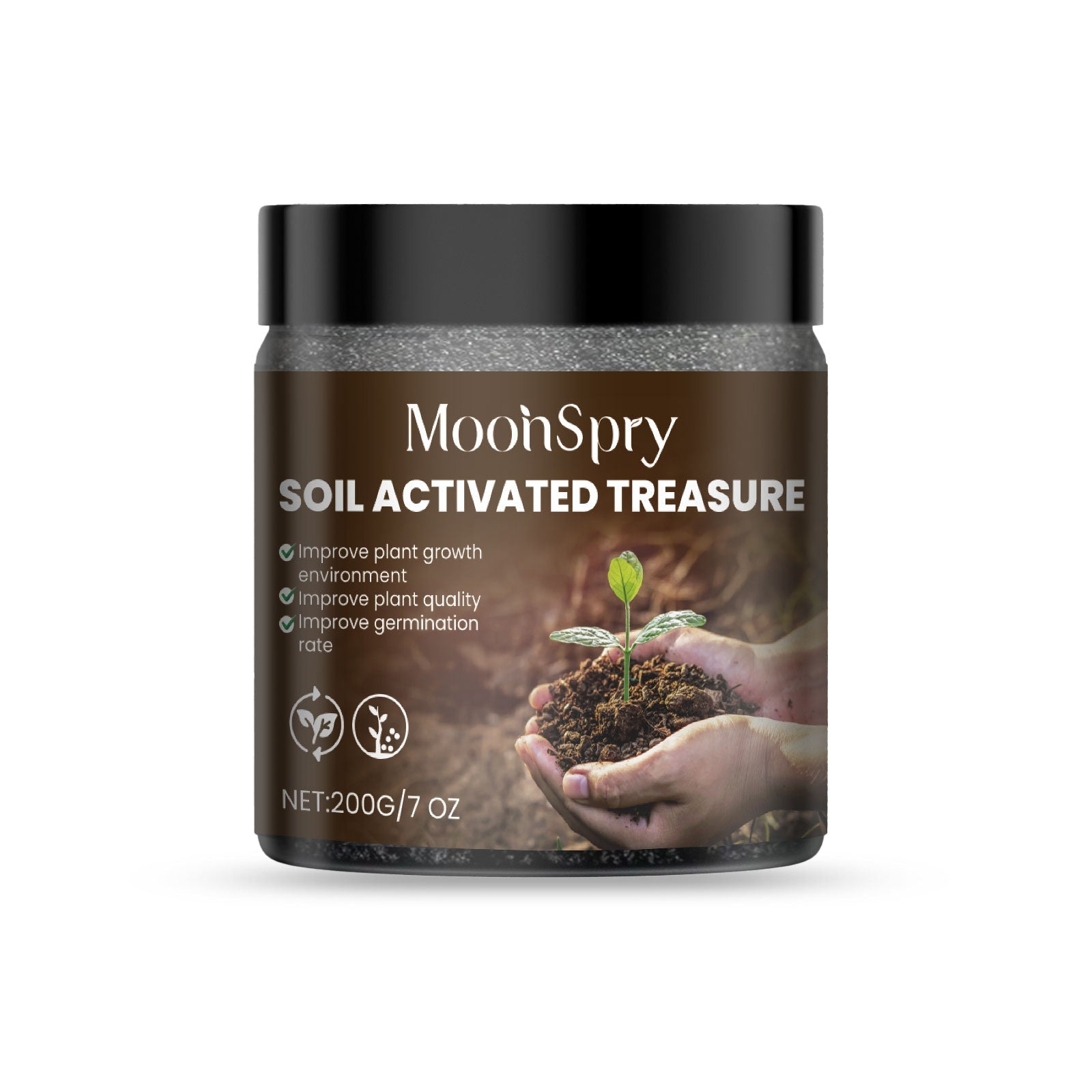 Boost Plant Growth with Soil Nutrient Activation Powder, Fertilizer for Healthy Soil ,200g
