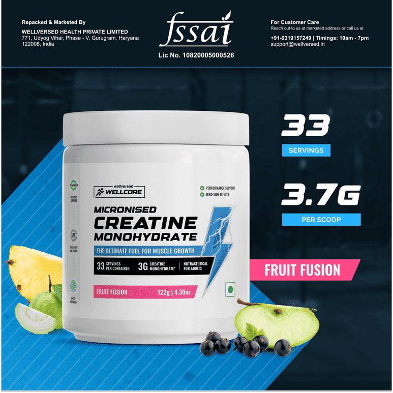 Wellcore Creatine Fruit Fusion 122g