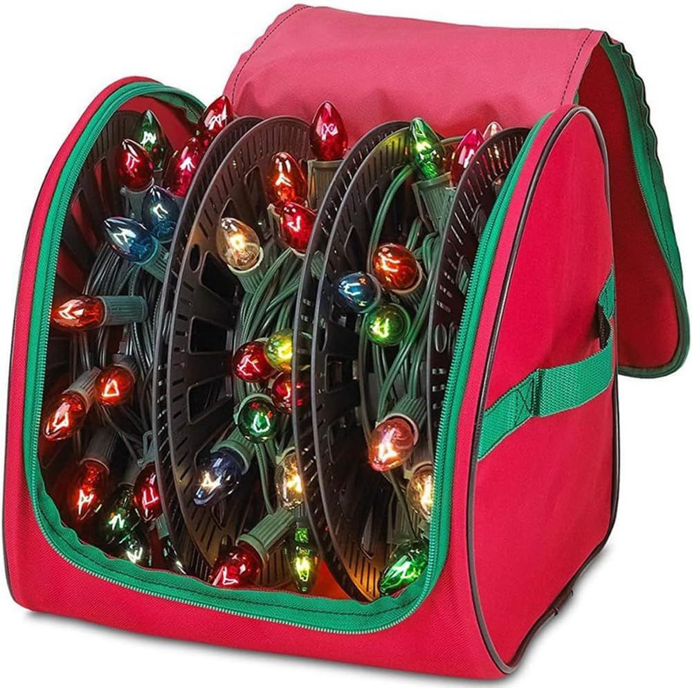 Christmas Holiday Light Storage Bags Multi Purpose Light Storage Holder Bag for Festival