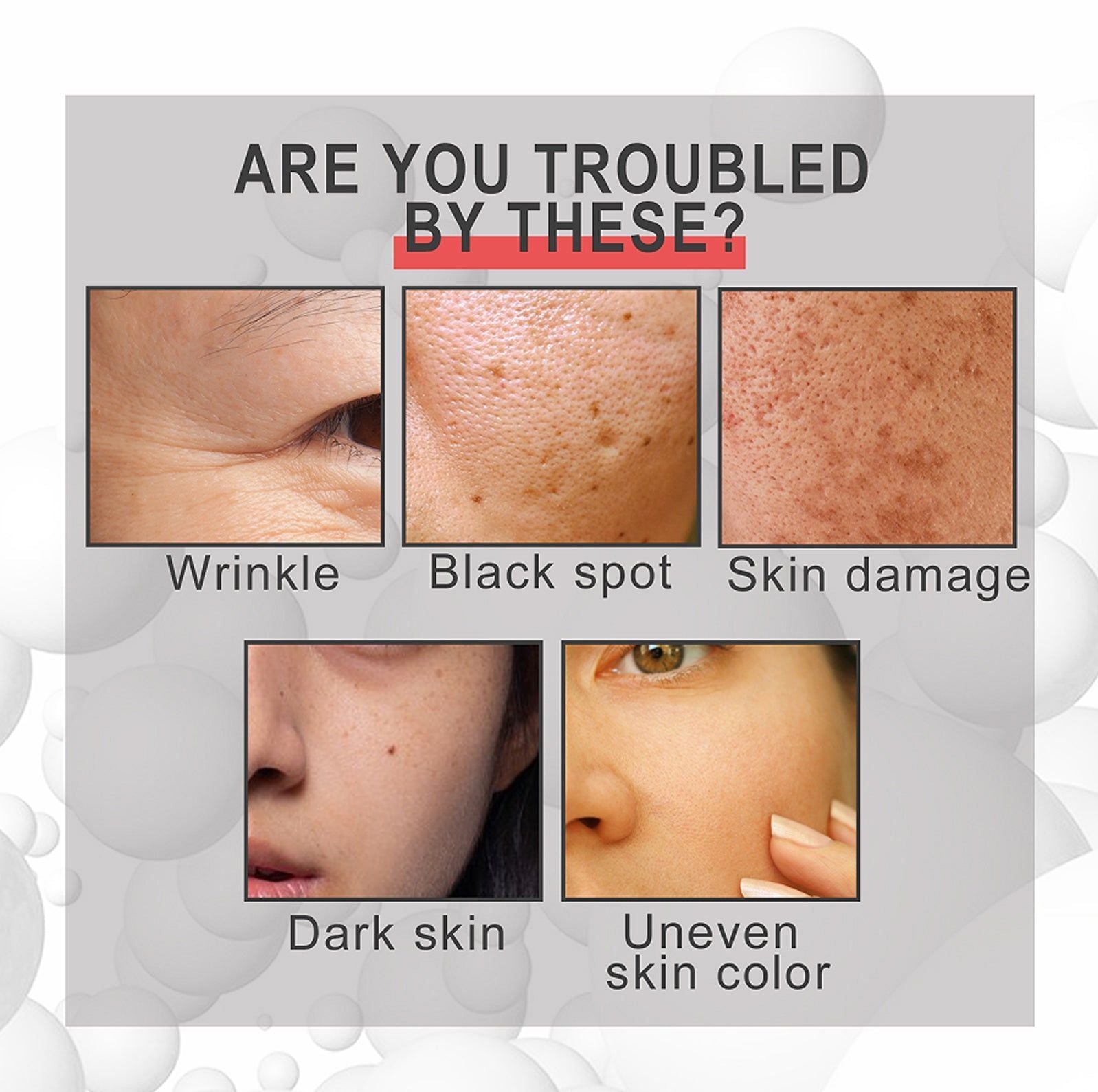 Daily Serum for Face, Fade Wrinkles, Anti-Aging, Hydrating, Firming, Skin Care ,30ml