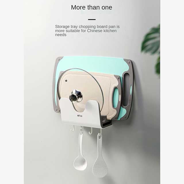 Cloth Hanging Shelf - Space-Saving Organizer for Closet, Home & Bedroom Storage