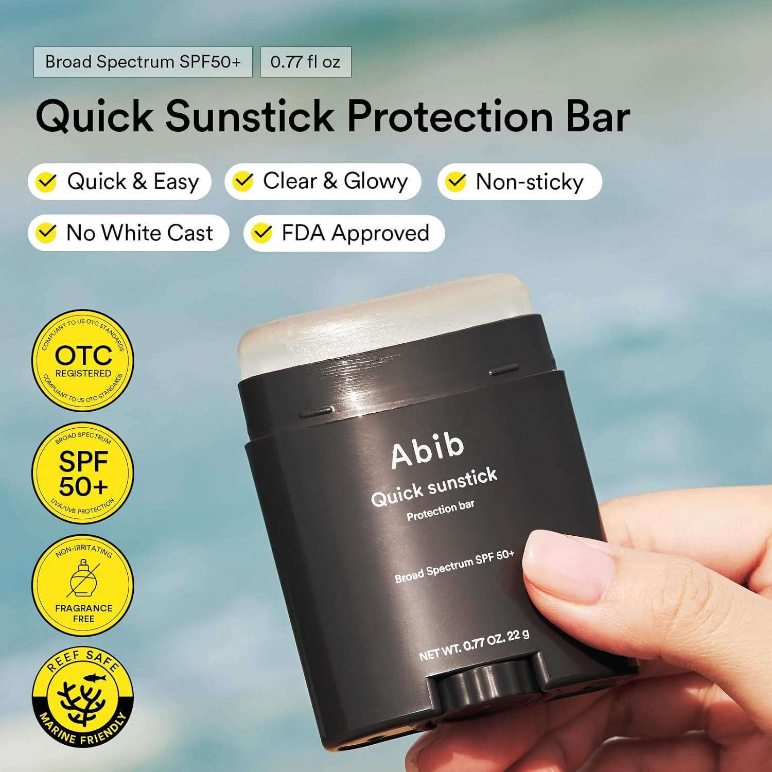 Abib Quick Sunstick Protection Bar Spf 50+ 22 g