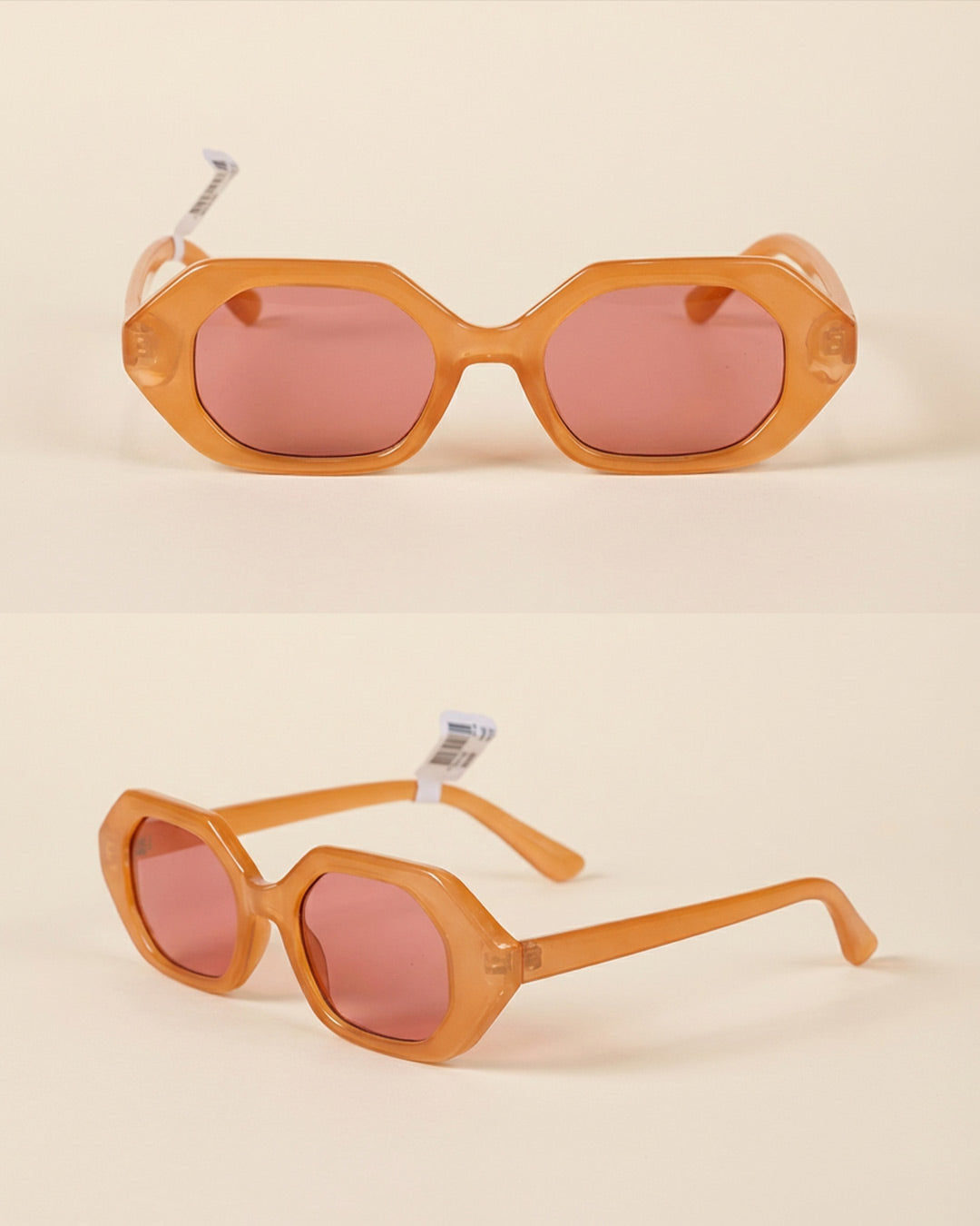 Urban Outfitters orange sunglasses