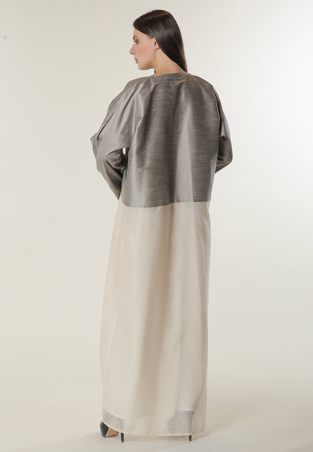 MOiSTREET Colorblock Abaya