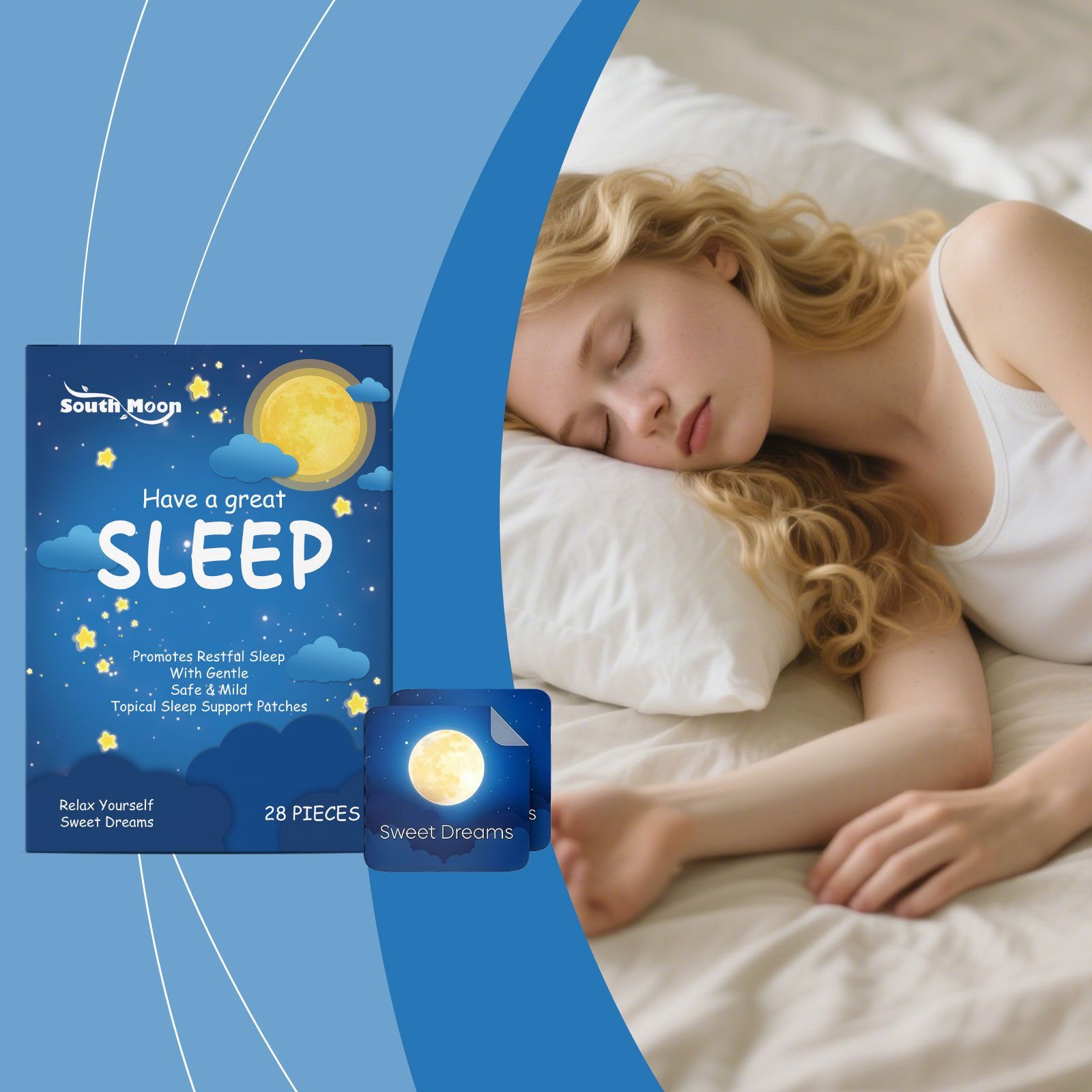 Sleep Care Patches Night Relaxation Stickers 28pcs