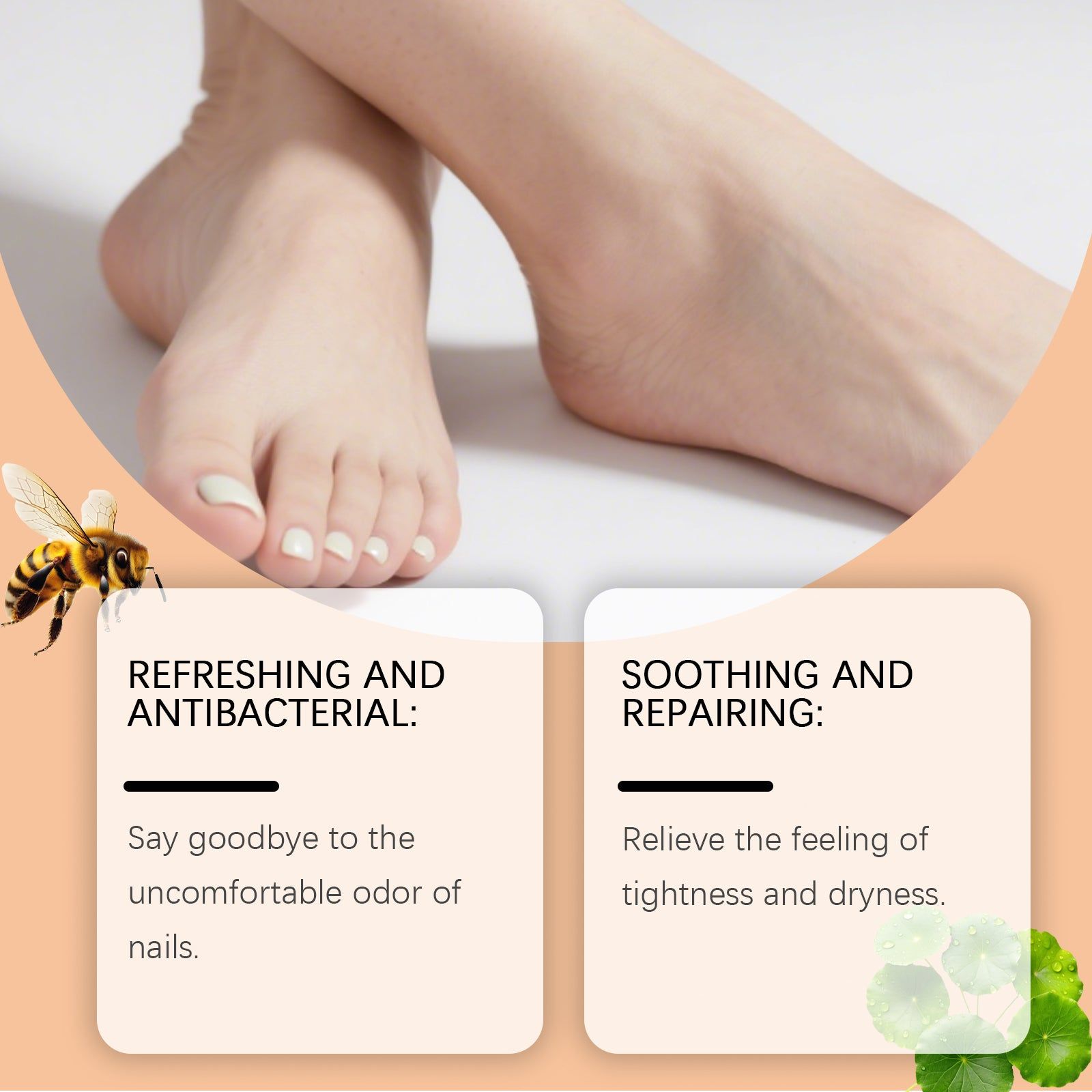 Bee Venom Nail Care Ball, Fungal Removal, Strengthen & Shine ,10ml
