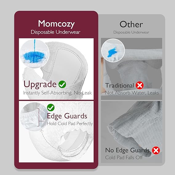 Momcozy Postpartum Disposable Underwear 12 PCS