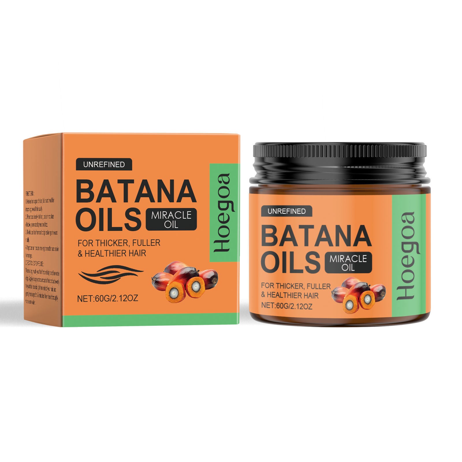 Batana Oil Hair Care Cream, Deep Moisturizer for Dry, Damaged Hair, Nourishing Hair Mask ,60g