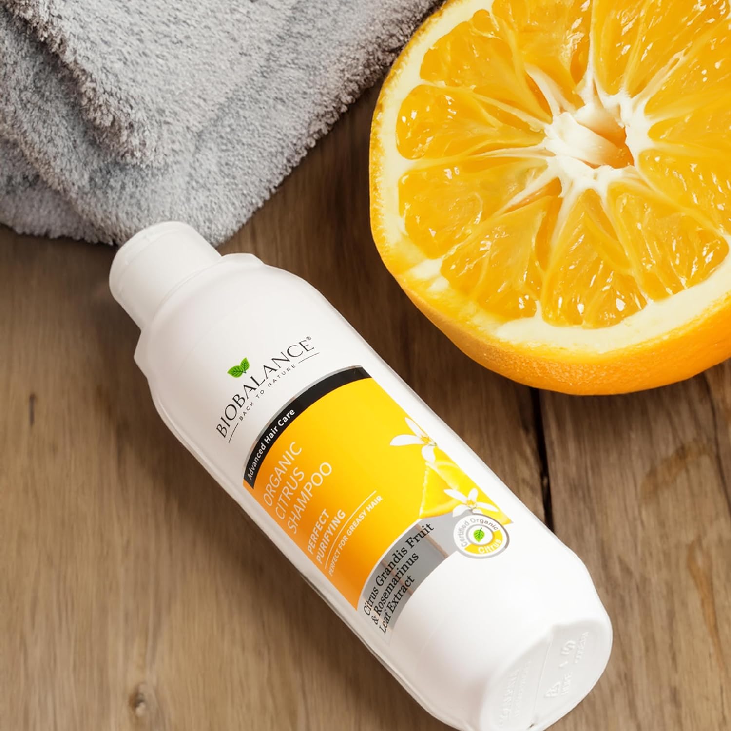 شامبو Biobalance Org Citrus للشعر الدهني 330 مل