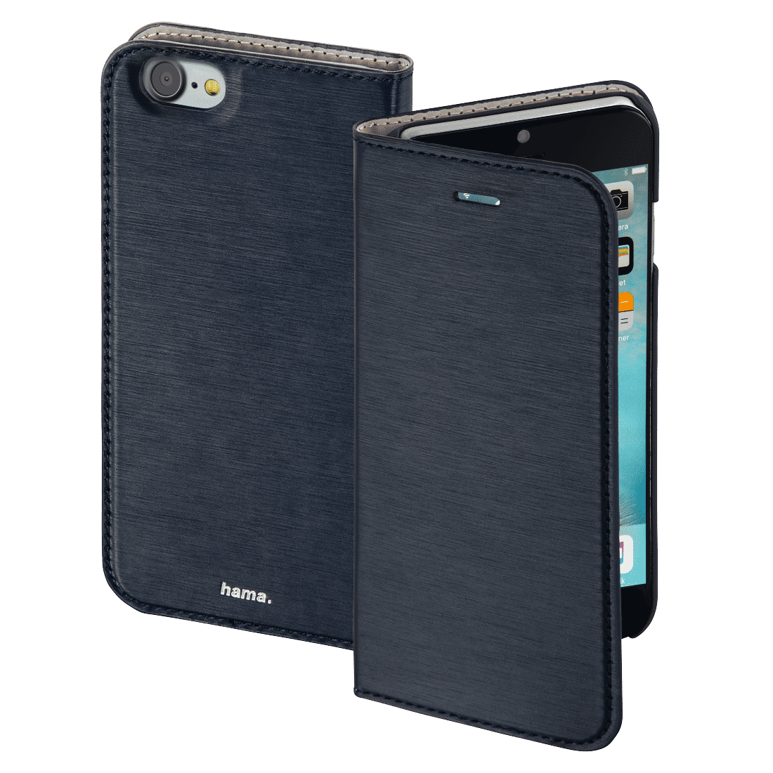 HAMA 177807 "Slim" Booklet Case for Apple iPhone 7/8, navy