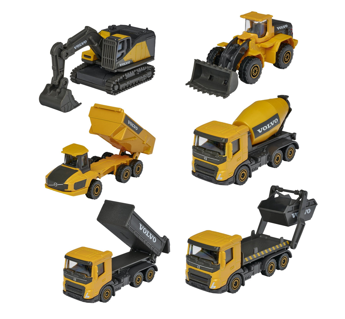 Majorette Volvo Construction Vehicle Die-Cast Toy — 1pc