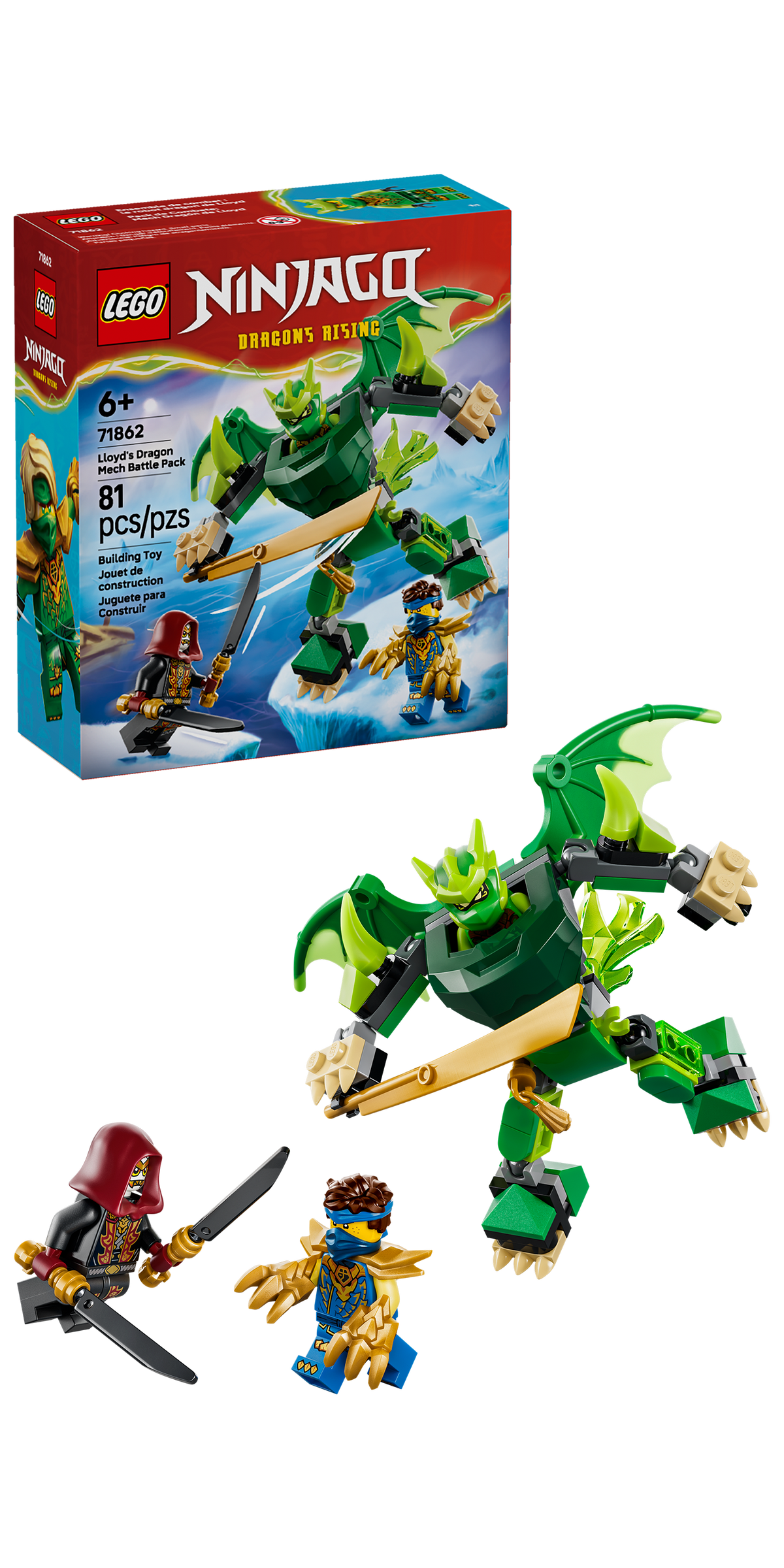 71862 Lloyd'S Dragon Mech Battle P V29