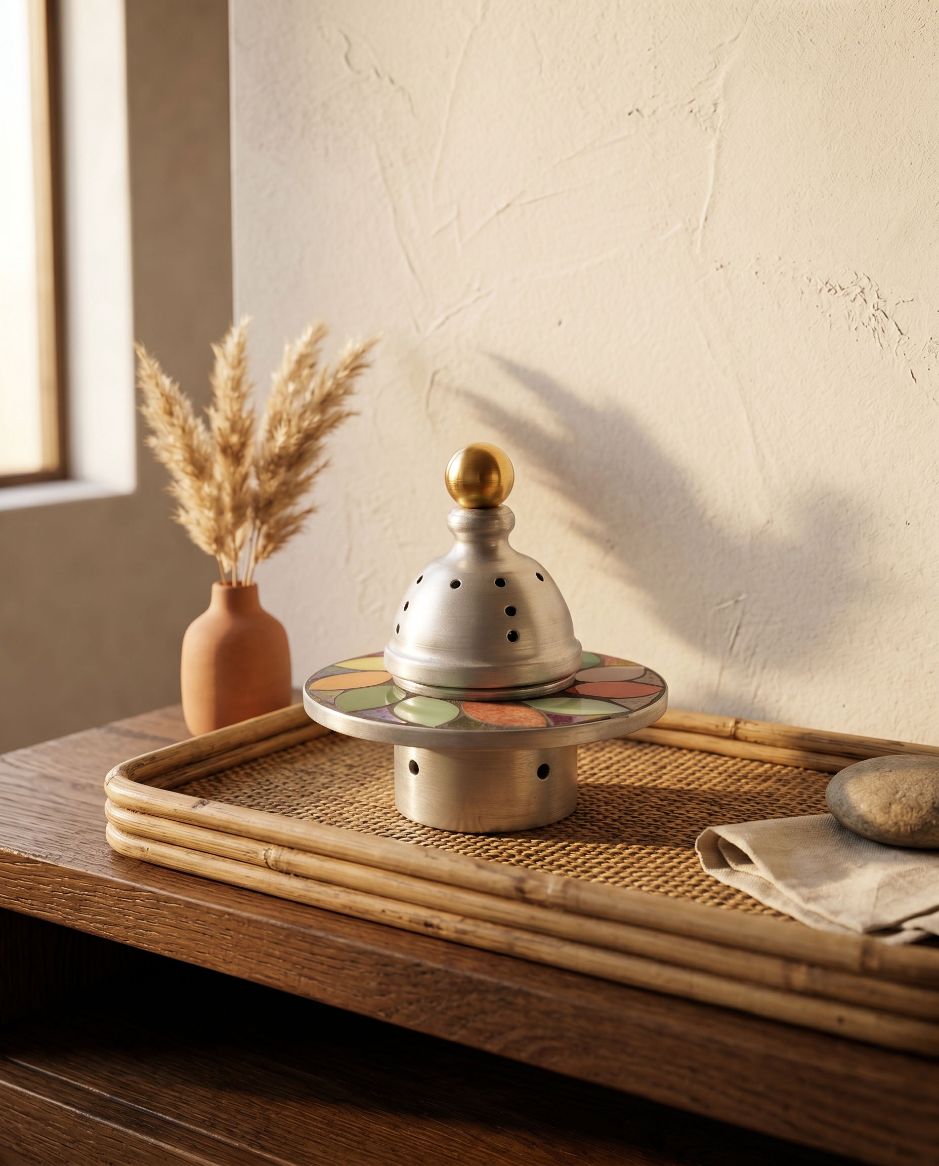 Dana Adada Small Mosaic Mabkhara (Incense Burner)
