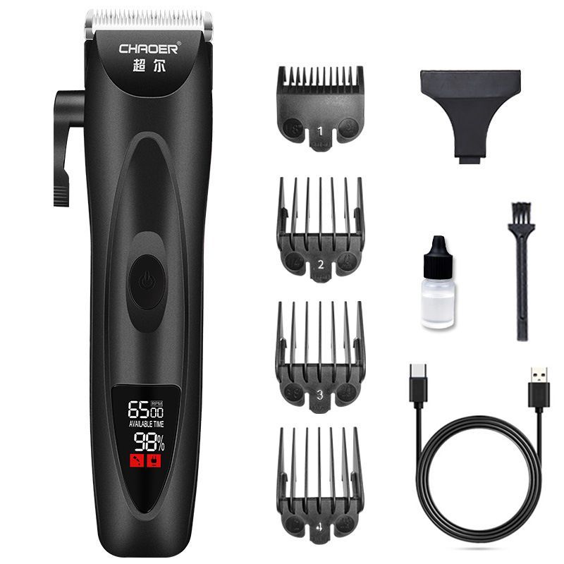 LCD Pet Hair Clipper Grooming Trimmer