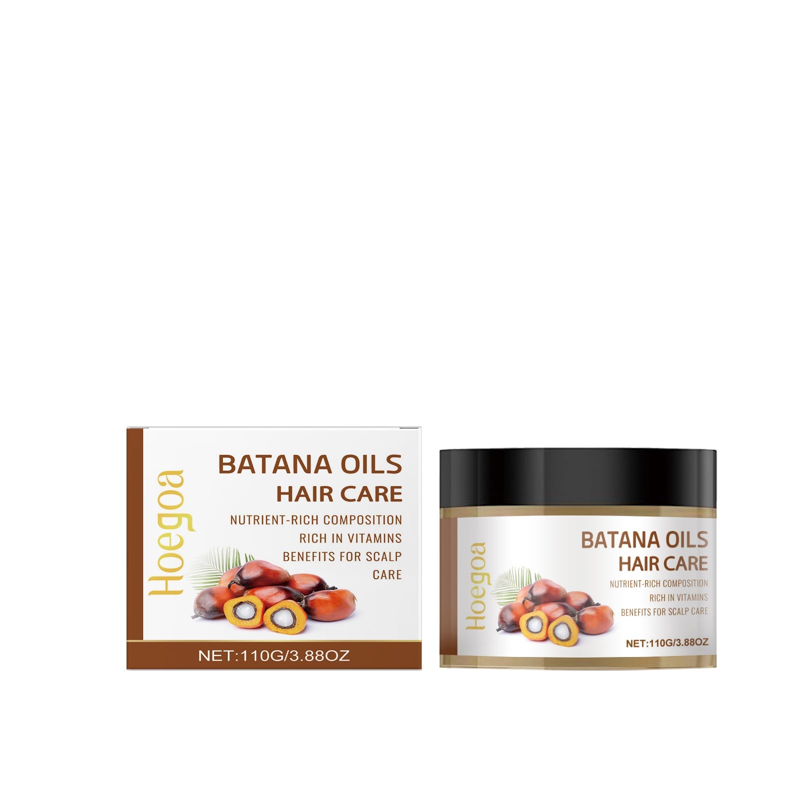 Batana Hair Care Balm, Moisturizing, Soothing, Natural Hair Treatment, Repair, Strengthen ,110g