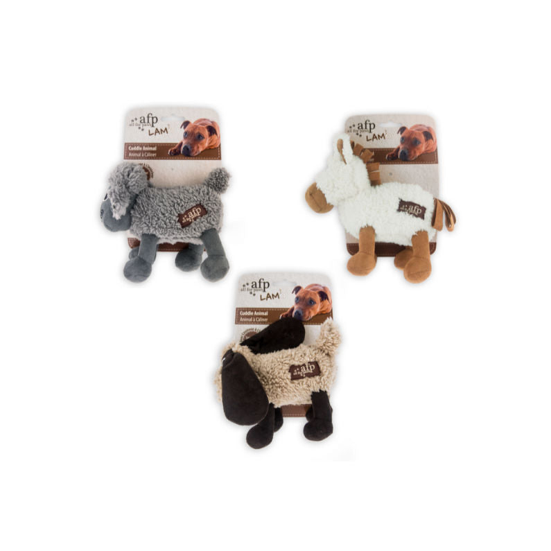 All For Paws Lambswool Cuddle Animal Assorted - 3 pcs/pk