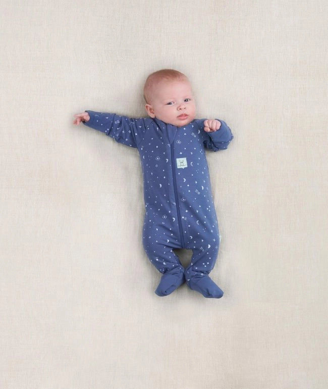 Long Sleeve Romper 0.2 TOG- Night Sky (0-3M)