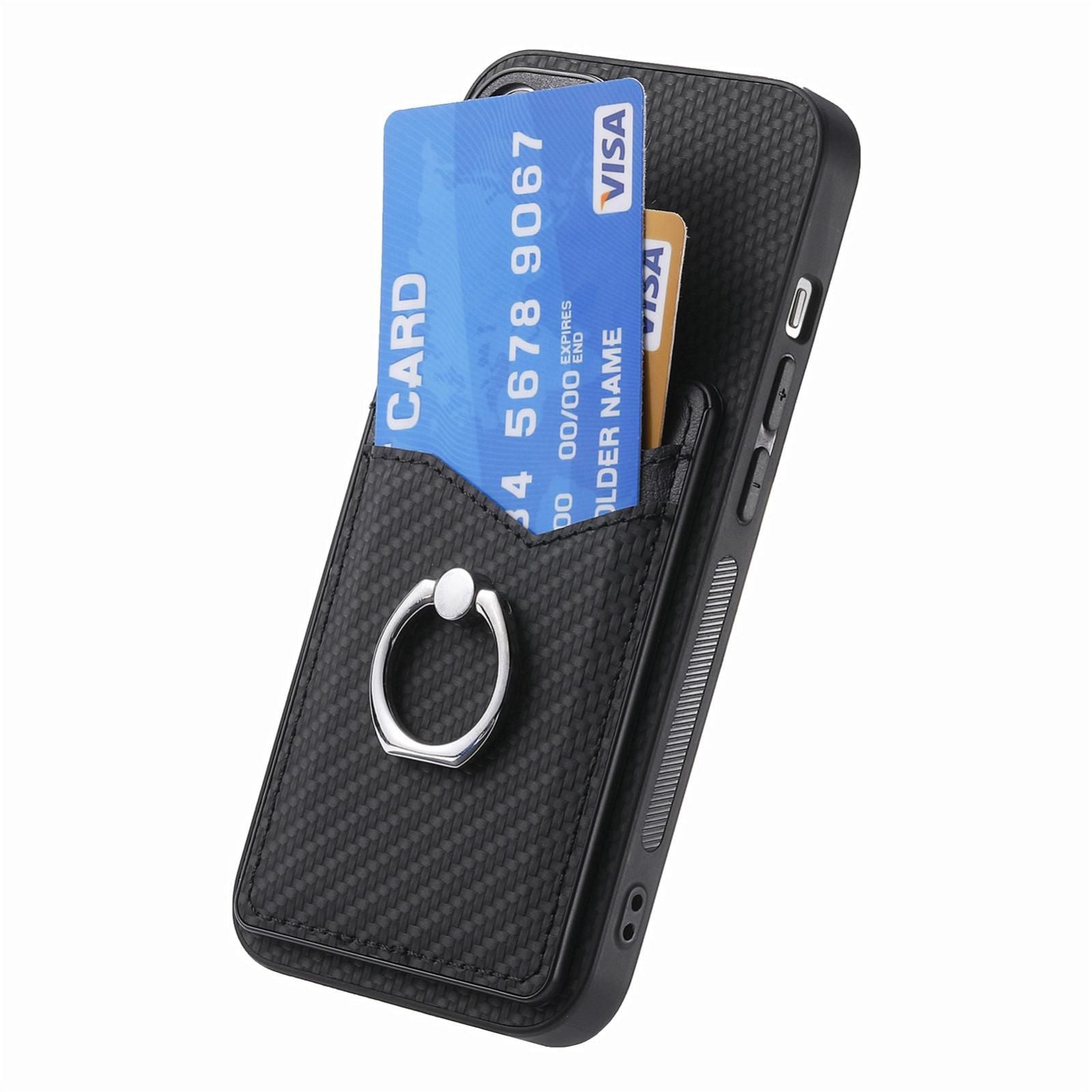 Card Wallet Ring Phone Case For Google Pixel 9a