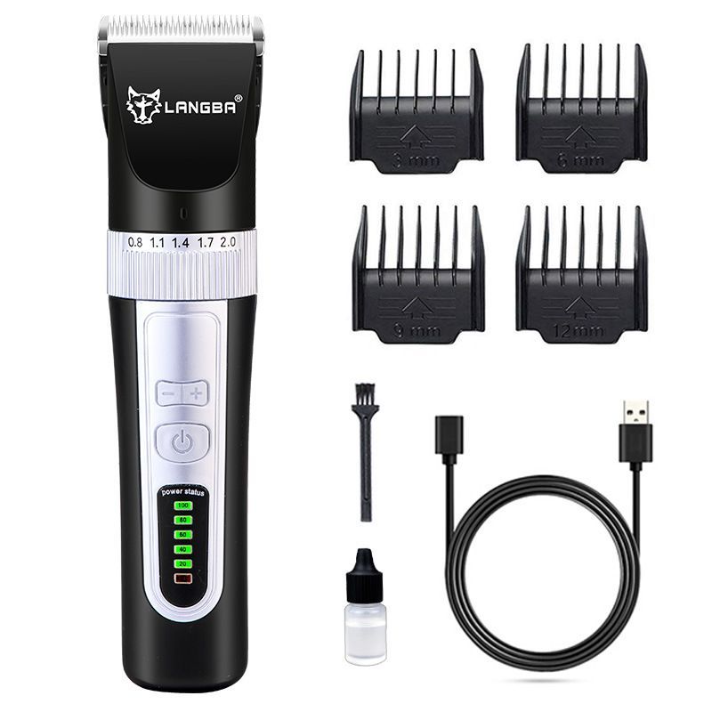Pet Hair Clipper with Digital Display
