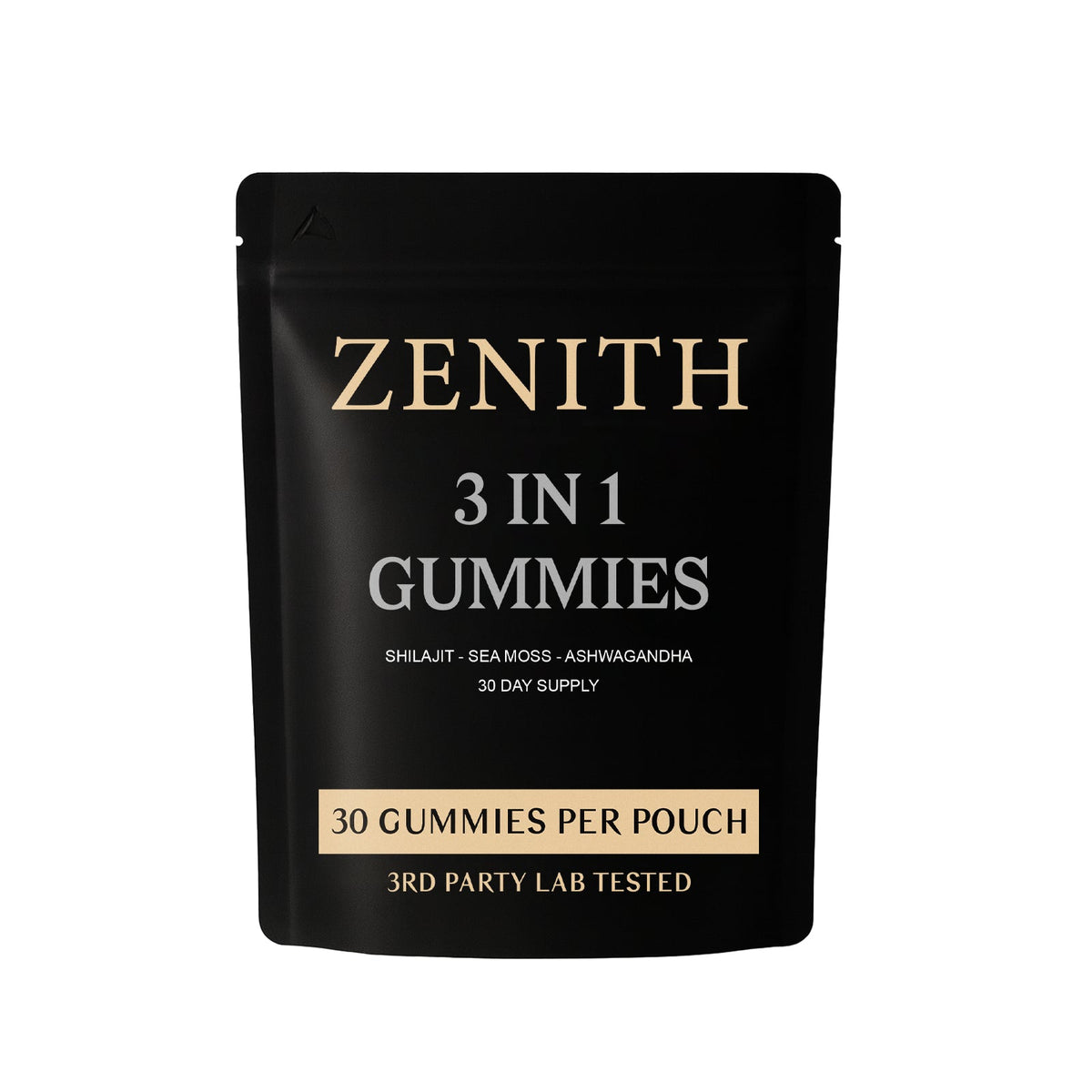 Xilai Zhi Gummy Candy, 3-in-1 Shilajit Seaweed Ashwagandha, Natural Energy Boost, 30 Gummies, 100g ,30 capsules