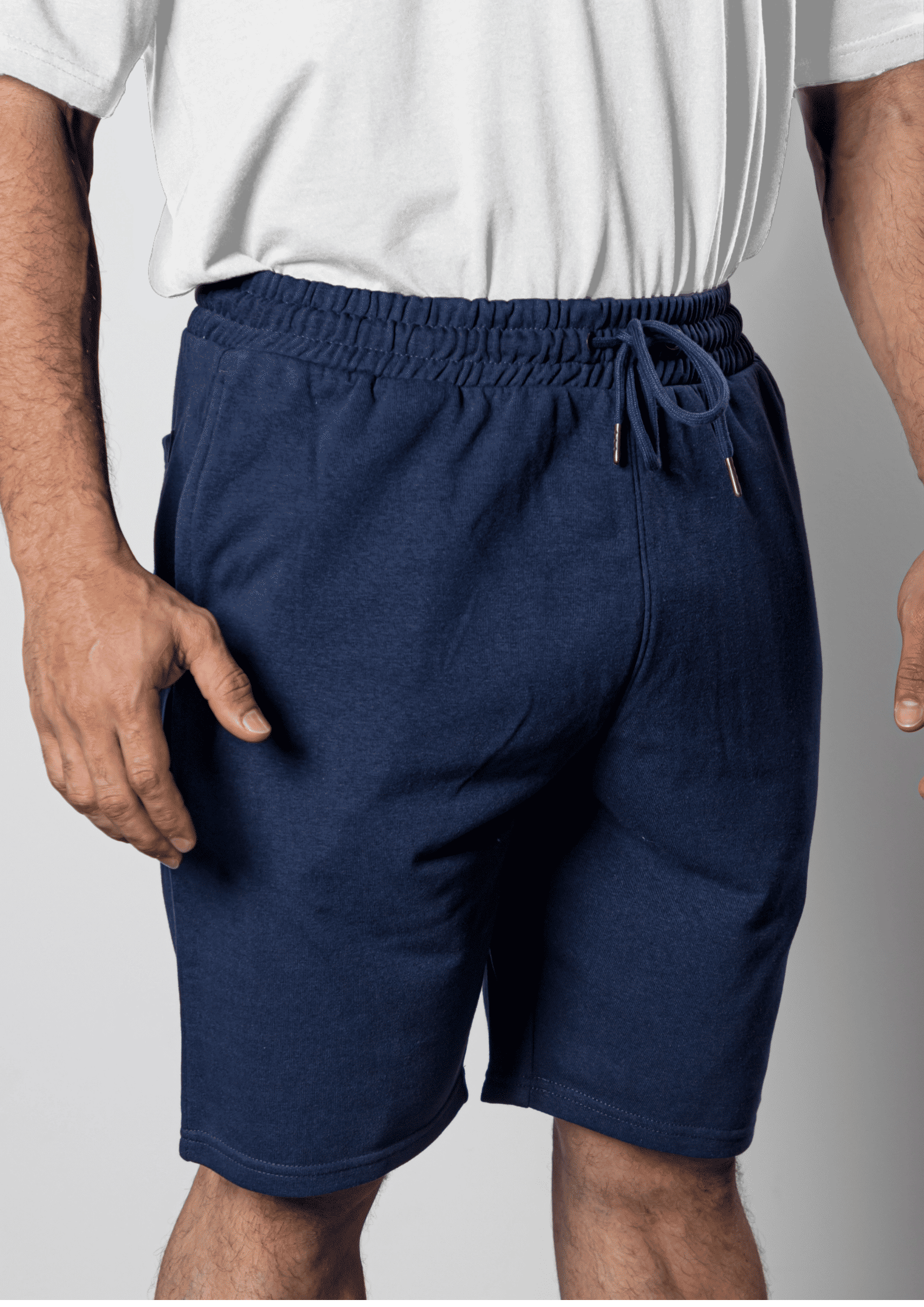 NO JEANS Cotton Shorts – Navy