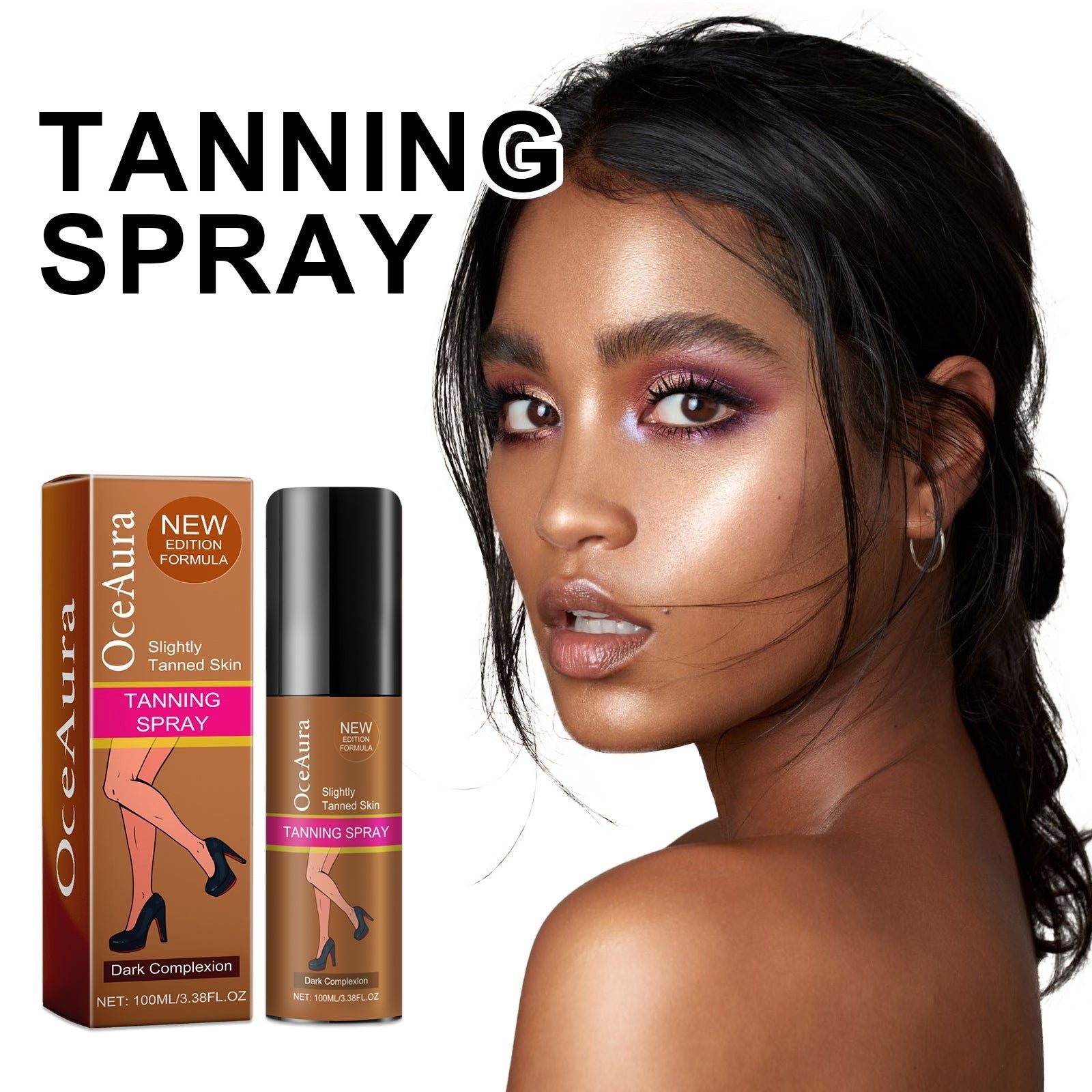 Blackening Spray, Natural Tanning, Quick Promoting Blackening, Summer Beach Glow ,100ml