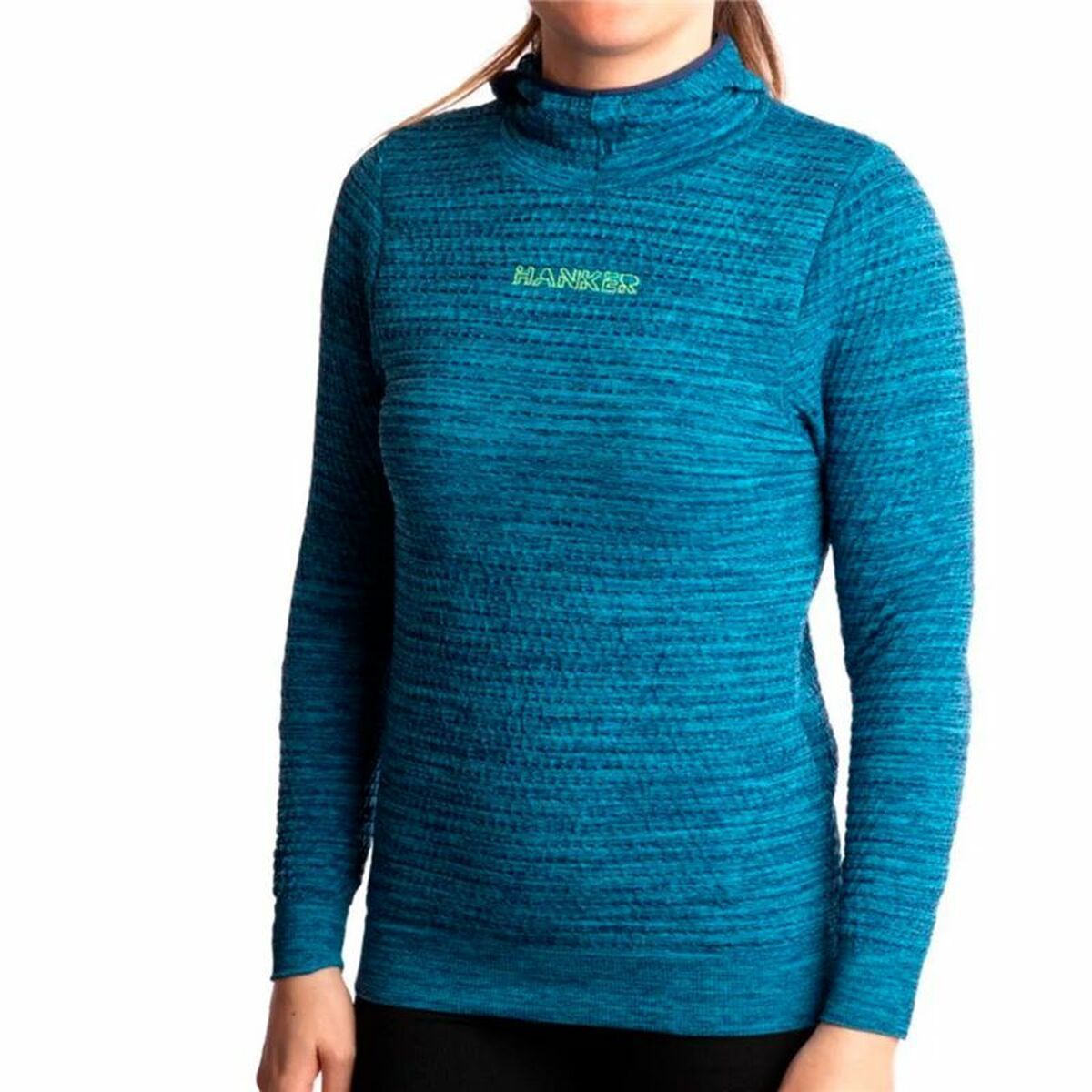 سويت شيرت رجالي بدون غطاء رأس أزرق فاتح