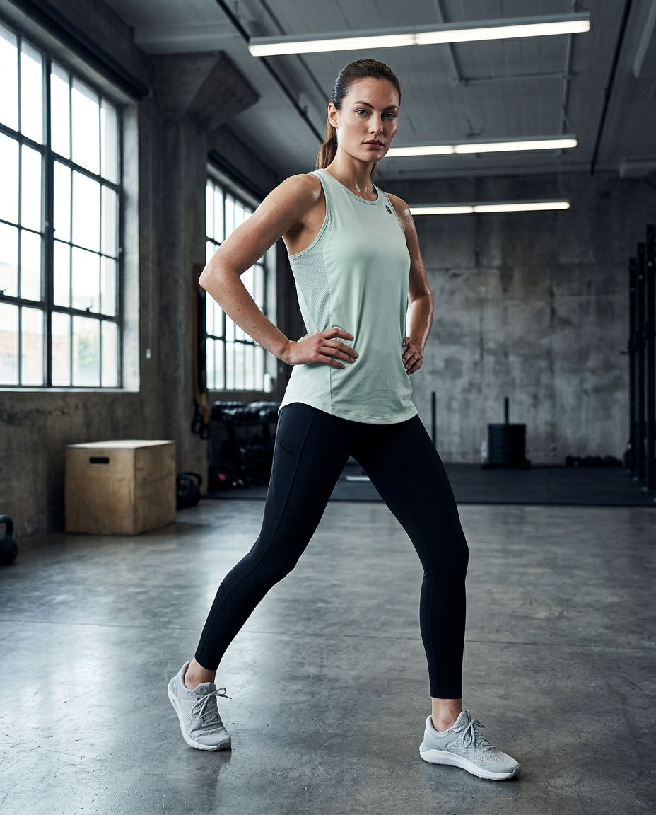Under Armour White & Light Blue T-Shirt