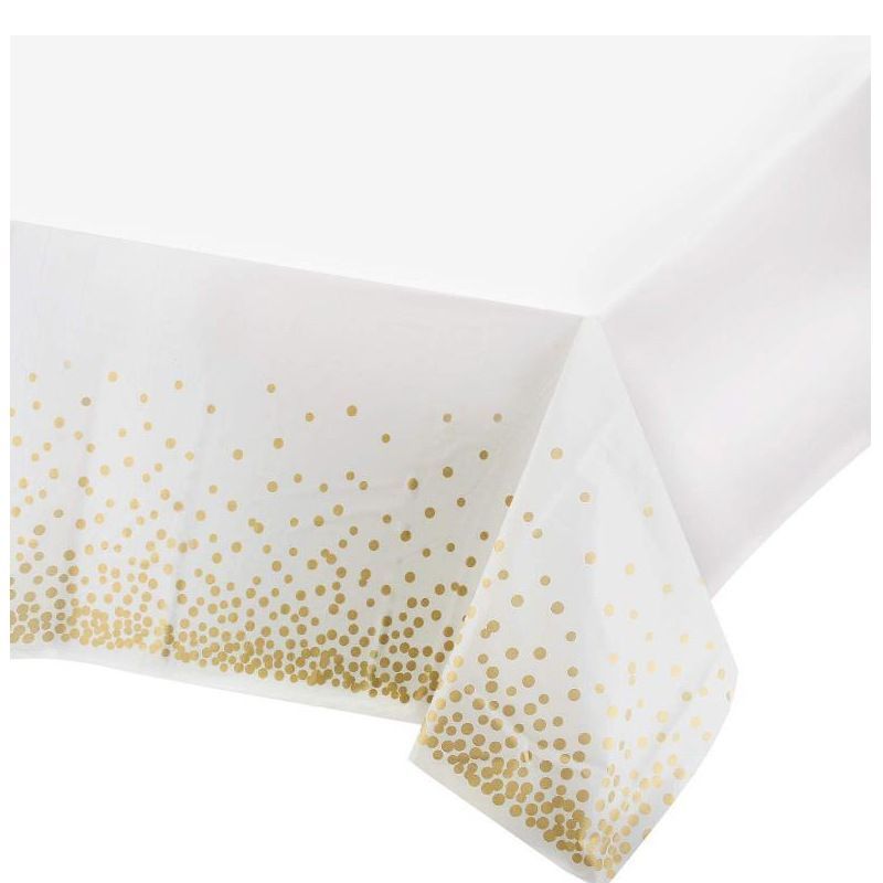 6 Pack Dot Tablecloths Disposable Table Covers Waterproof Party Tablecloths For Birthdays Christmas