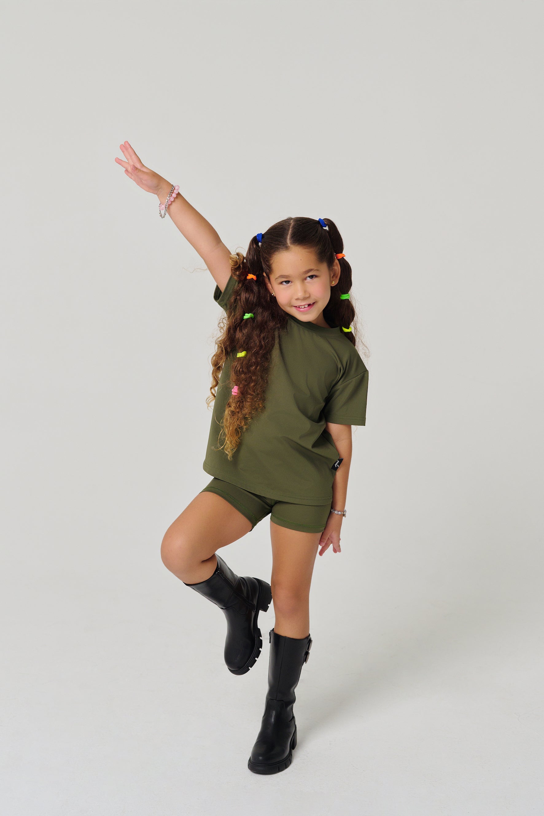 تي شيرت MULU Classic للأطفال (للجنسين) - أخضر