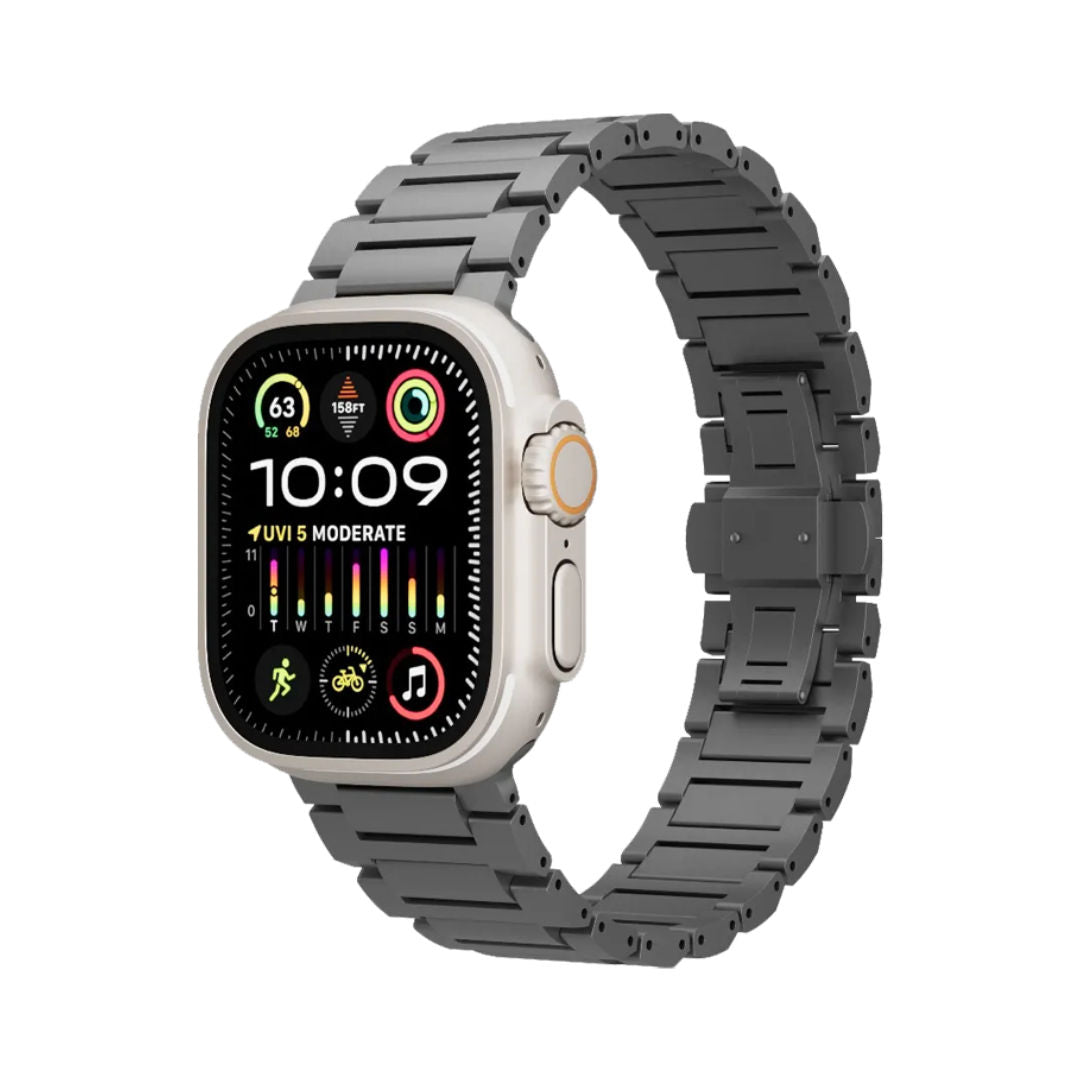 Levelo Aerio Titanium Watch Strap for Apple Watch 49/46mm