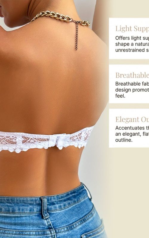 Breathable Detachable Strap Underwear, Comfortable, Sexy Lace, Perfect Fit ,1pcs