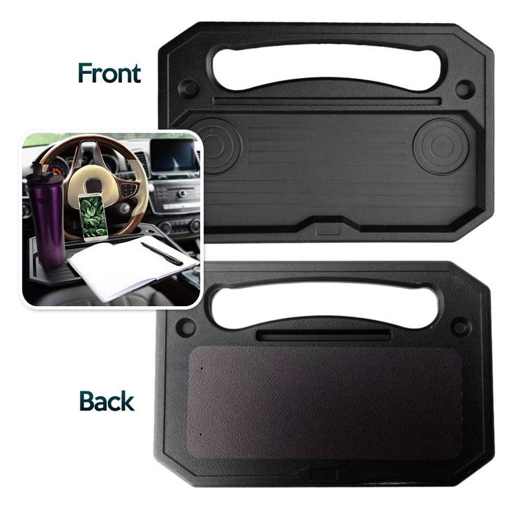 Car Steering Wheel Desk Multi-Function Storage Table Tray Food Drink Stand Holder Laptop Desk