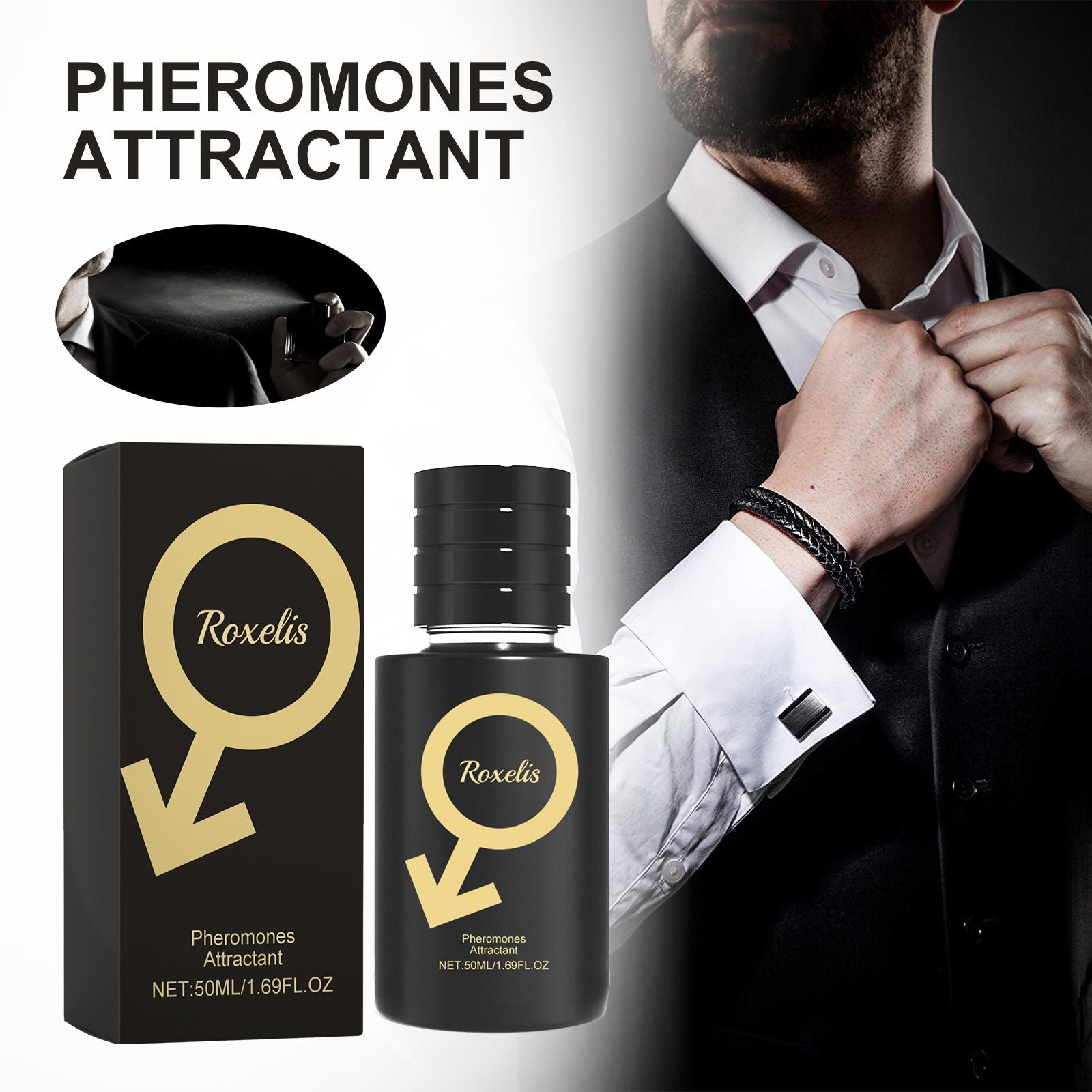 50ml Mens Cologne with Fresh and Long Lasting Fragrance