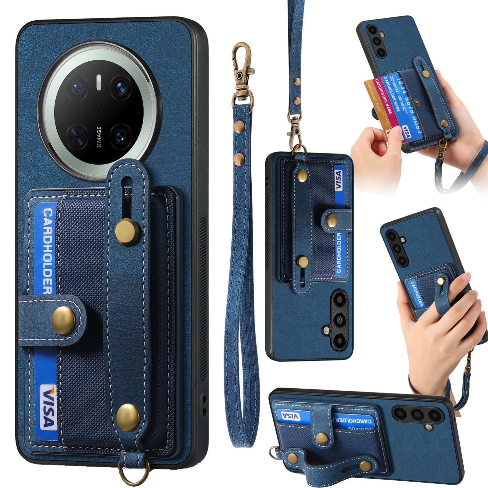 Retro Card Wallet Case For Huawei Mate 70 Pro