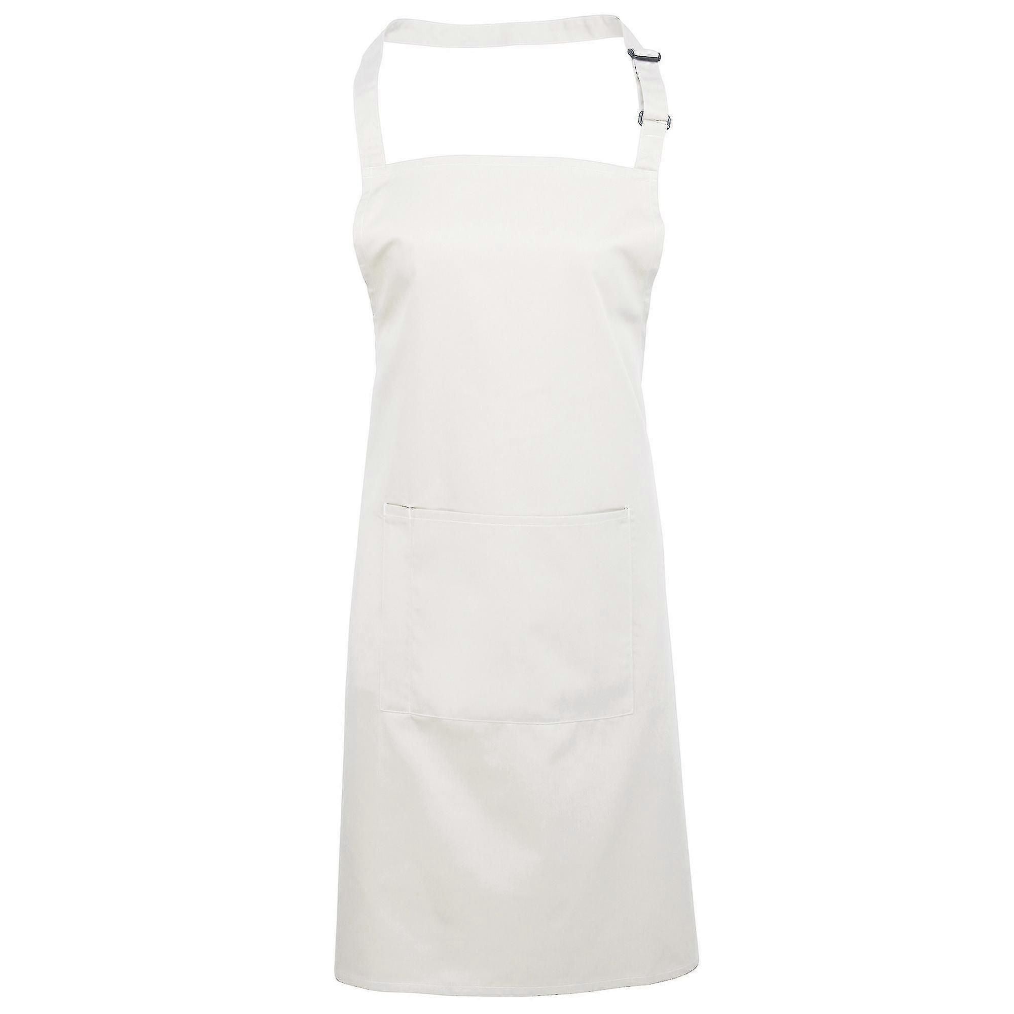 2pcs Premier Ladies/womens Colours Bip Apron With Pocket / Workwear zxin