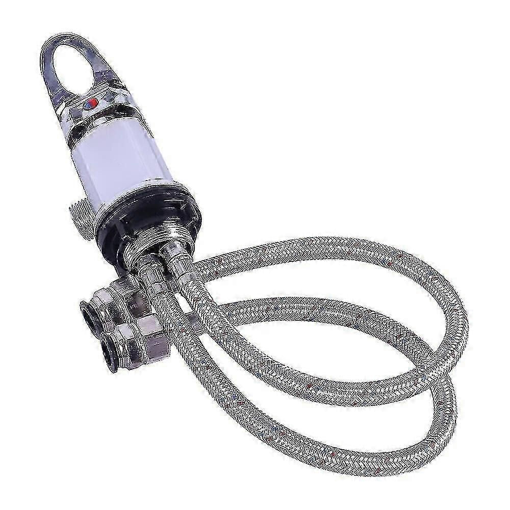 Chrome Caravan Motorhome Campervan Shower Tap Outlet 1/2"
