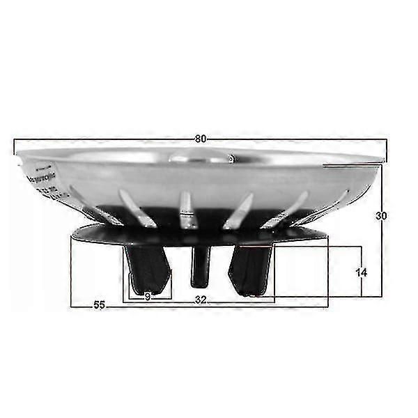 Sink Stopper Drain Plug Replacement for Kitchen Sink Drain