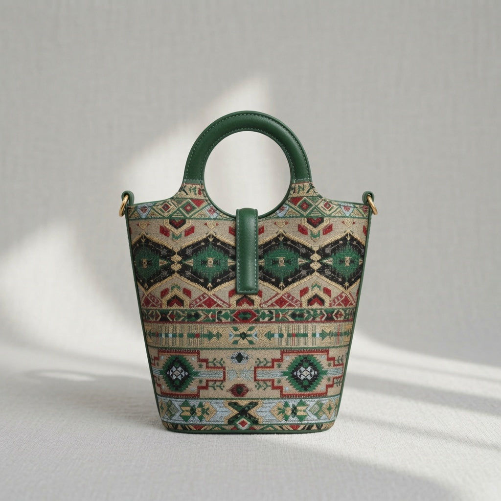 Jamila Designer Heritage Nomad Green Bucket Bag 2026 Ramadan Limited Edition