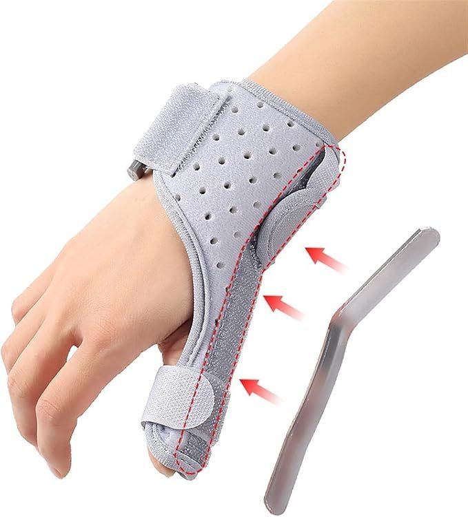 Adjustable Thumb Splint Wrist Strap Support Brace Finger Spica Thumb Immobilizer
