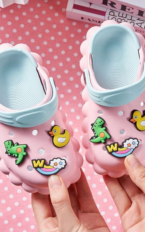 Childrens Summer Beach Slipper Kids Sandals Cartoon Shoe Non Slip Lightweight Shoes